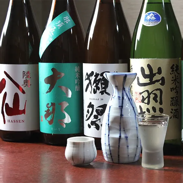 地酒などのお飲物