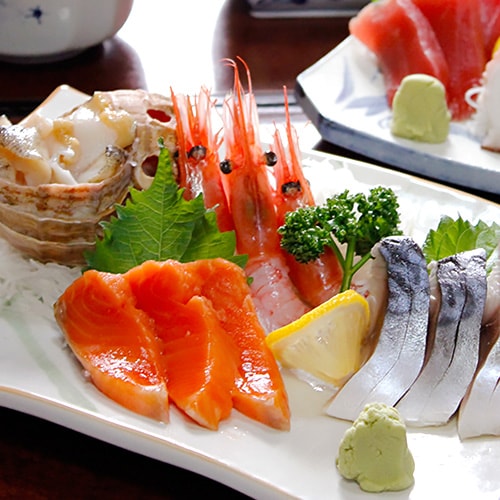 お刺身などのお料理